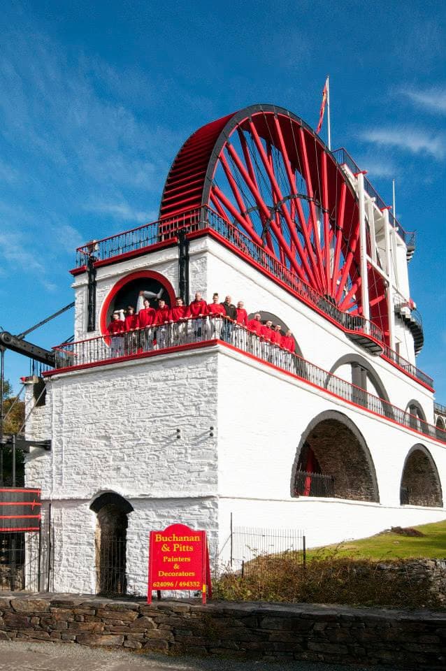 Laxey Wheel Side